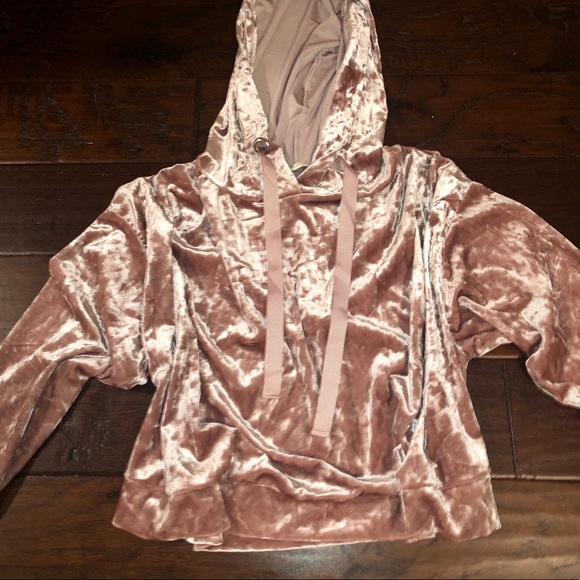 Pink Velvet cropped sweater - Picture 3 of 3